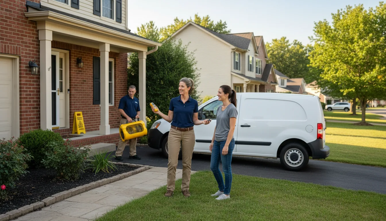 Water restoration image for Emergency Water Damage Restoration in Port Washington, OH